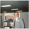 Leroy Cooper (right) with Ron S. from Dealers Office Equipment in the early 1980's.